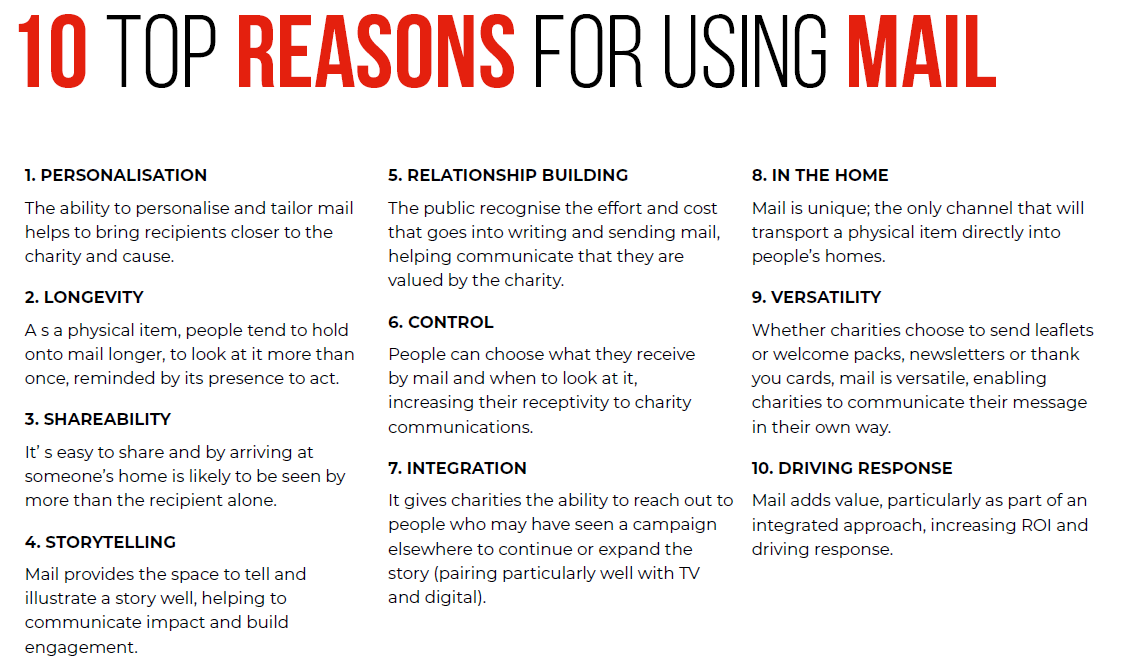 Top 10 reasons for using mail-1